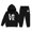 /c30Black188, variant on Huowey Little Girls Clothes Fall Outfits Long Sleeve Hoodie Sweatshirt Pants 2 PC Set Elastic Waist Loose Fit Letter Graphic Winter School Outdoor Casual Everyday Wear Lovely Outfit,Black,2-3 Years