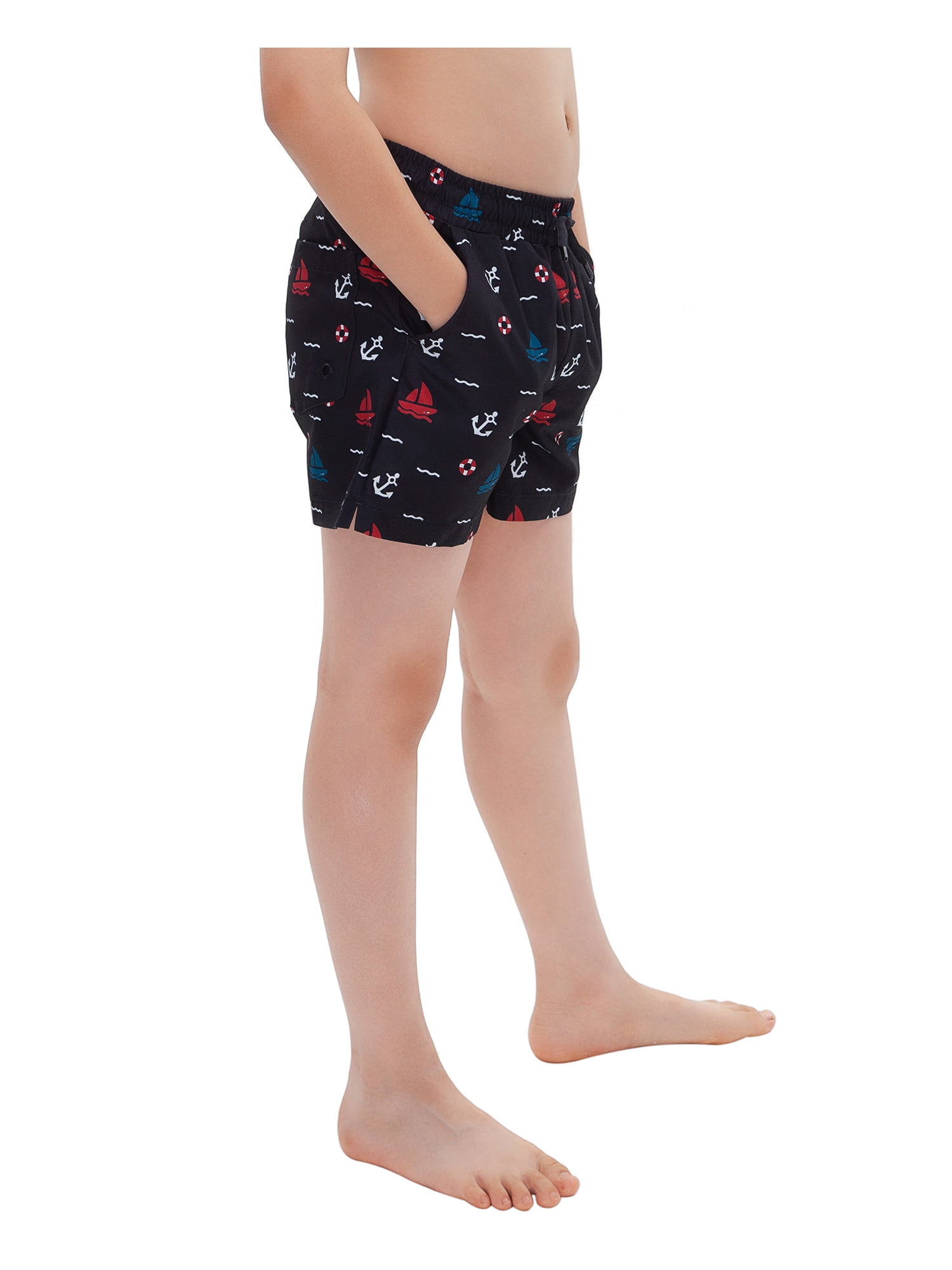 Rokka&Rolla Boys' Swim Shorts with Compression Liner