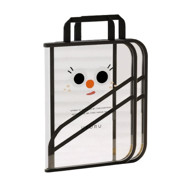 Naiovety Práctica bolsa organizadora de libros para lectura y tareas escolares (tamaño A4) Almacenamiento y organización del hogar B