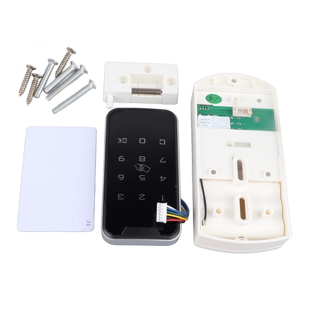 Cerradura de puerta inteligente, Cerradura de puerta inteligente Cerradura de puerta con teclado electrónico inteligente Cerradura de puerta de entrada sin llave Construcción robusta Jadeshay A