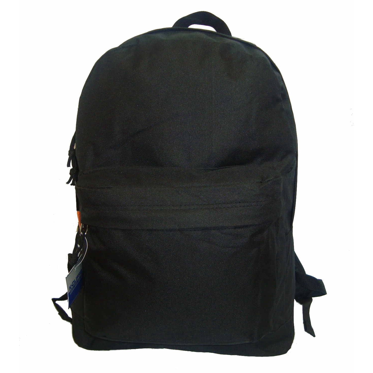 K-Cliffs Unisex Case of 16 Piece School Backpacks, Multi-Color, Elementary-Adult, Polyester
