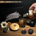 thumbnail image 2 of HIREATH Whiskey Smoker kit with Torch 6 Flavors Wood Chips Bourbon, Whiskey Smoker Kit, Old Fashioned Cocktail kit, for him Bourbon Gifts for Men Bartender Accessories (No Butane), 2 of 9