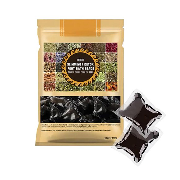 SharkTRUE Herb Detox Foot Bath Beads Shaping Cleansing Herbal Soak Foot Beads Body CU
