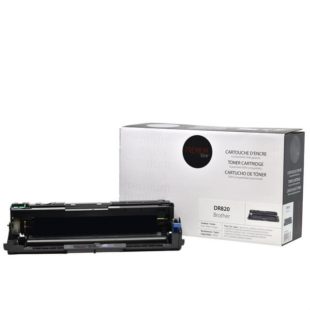 Premium Tone Drum Unit - Alternative for Brother DR820 - Black