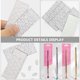 thumbnail image 2 of 1 juego de empujador de cutículas, limpiador de uñas de doble punta, removedor de cutículas con papel de lija, 2 of 6