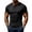 73#（Black）, variant on Men's Short Sleeve Henley Shirt Athletic Slim Fit Button Down Tops Casual Workout Tee （Red,S）