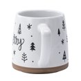 thumbnail image 2 of Holiday Time Wax Resist Ceramic Mug, 16.5 oz, 1 Piece, 2 of 5