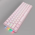 thumbnail image 4 of Teclado para juegos con cable 61 teclas Teclado compacto mecánico RGB GK023 para PC Laptop, 4 of 6
