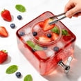 thumbnail image 5 of Glass Drink Dispenser for Fridge, 1 Gallon Drink Dispenser with Spigot and Stand, Iced Beverage Dispensers for Parties, Large Dispensers for Outdoor, Iced Tea, Juice, 5 of 6