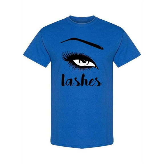 Lashes T-Shirt Women -SPIdeals Designs, Female Small
