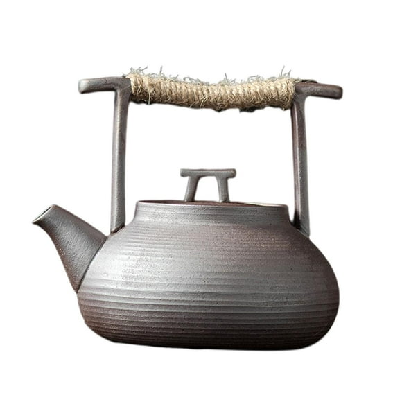 AMLESO Japanese Teakettle Water Kettle Ergonomic Handle Portable Pot Kung Fu Teapot for Pots