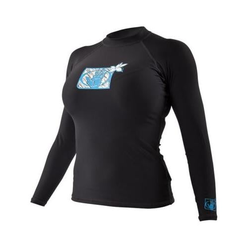 Body Glove Fitted Rashguard W L a Blk Lg by Body Glove
