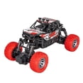 thumbnail image 1 of Partheme Novelty Toys 2 Counts 2.4G 4WD 25km/h High Speed Remote Control Vehicle Off-road RC Car Kid Toy Gifts Red Yellow, 1 of 2