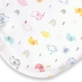 thumbnail image 3 of SwaddleMe® Original Swaddle – Size Small/Medium, 0-3 Months, 2-Pack, (Elephant Rainbow), 3 of 9