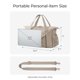 thumbnail image 5 of Bolsa de viaje acolchada BAGSMART para mujer Weekender Pink 47L, 5 of 7