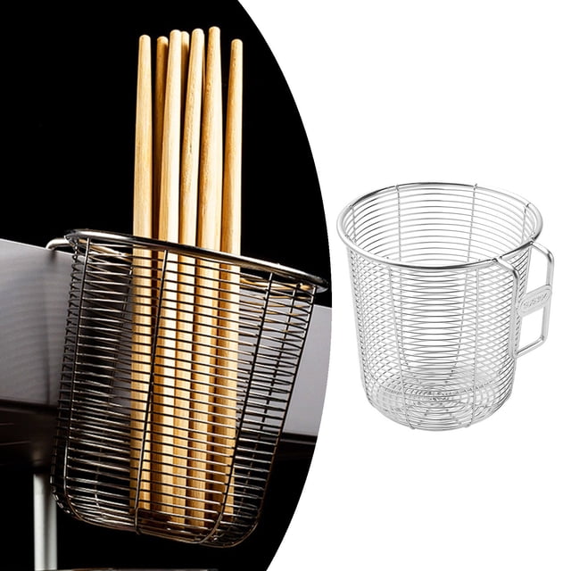 Strainer for Cooking – Metal Kitchen Strainer with Handle for Hot Pot and Deep Frying Mesh Colander for Pasta Sieve for Food Preparation