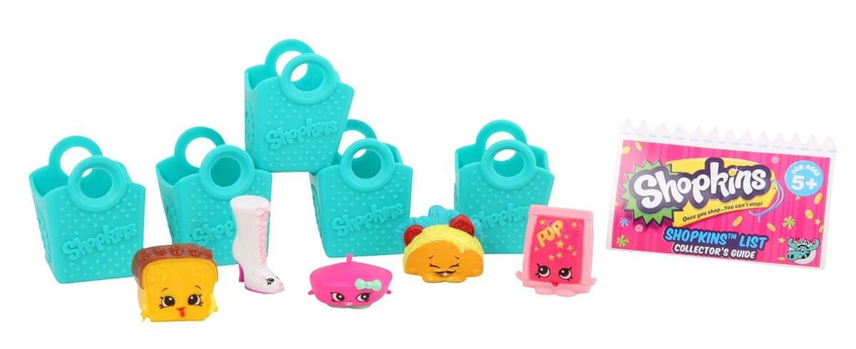 accessories Collectable Pack of 5 random characters Shopkins Series 7 