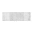 thumbnail image 4 of Better Trends 20" x 60" Bathroom Runner Mat 100% Cotton, Extra Soft Tufted Bath Rug, Water Absorbent & Non Slip, Solid Pattern, White Granada Collection, 4 of 6