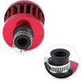 thumbnail image 3 of Kit de filtro de entrada de aire frío Universal para coche, respiradero rojo de 12mm, ventilación del cárter C, 3 of 5