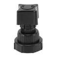 thumbnail image 2 of Plastic Air Compressor Regulator Valve Knob, Impact Resistance Low Temperature Resistance Air Compressor Regulator Valve Knob Female Thread ABS  for Sanborn, 2 of 7