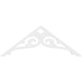 thumbnail image 2 of Ekena Millwork 48"W x 18"H x 1"P (9/12) Pitch Bordeaux Architectural Grade PVC Gable Pediment, 2 of 5