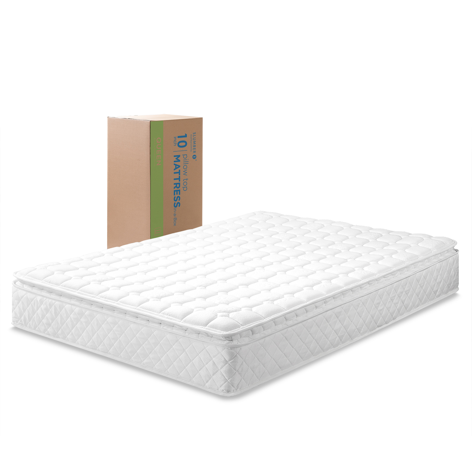 10" Hybrid of Comfort Foam and Pocket Spring Mattress, Twin - image 5 of 5