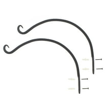 7Penn | Hanging Plant Bracket 14” Inch Wall Plant Hanger Windchime Hanger 2pk