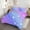 Blue Purple, variant on Psoiuetr Gradient Butterfly Glitter Bedding Set for Kids Girls Teens Twin Size Galaxy Rainbow Comforter Set Pink 3Pcs