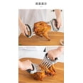 thumbnail image 4 of HEJULIK 2 Pcs Stainless Steel Bear Claw Meat Separator BBQ Grill Tool Chicken Separator Fork Tear Meat Separator Easily lifts, handles, chops and cuts meat, 4 of 6