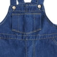 thumbnail image 5 of XXWXYD Girls Denim Overalls, Kids Baggy Wide Leg Suspender Jumpsuit with Adjustable Straps and Pockets for Casual Fall School Play Daily Outfit Wear, 5 of 7