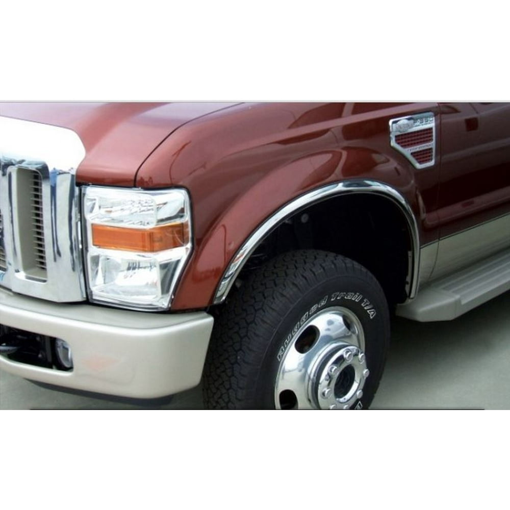 B & I F965 Fender Trim Full Wheel Well; Chrome Plated; Stainless Steel