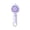 Purple, variant on Portable Mini Fan, Rechargeable Handheld Fan, 19Hrs Runtime with Flashlight & Power Bank, 3 IN 1 Foldable Pocket Fan for Travel, Office, Gift for Women(Purple)
