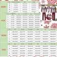 thumbnail image 3 of Pyjamas de Noël Assortis pour la Famille Noël 2024 Famille Noël Imprimé Manches Longues Chandail Décontracté Col Rond Chandail à Capuchon pour Femmes Pyjamas de Noël pour Femmes Noir Maman Taille:S, 3 of 5
