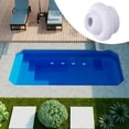 thumbnail image 3 of Visland 2Pcs Réglables Buses de Jet de Piscine Jet d'Entrée de Globe Oculaire à Écoulement Directionnel Raccords de Jet de Retour en Plastique Durable 1-1/2 Pouce, 3 of 4