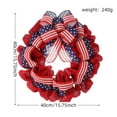 thumbnail image 3 of Day Welcome Wreath Door Hanging Independence Day Wreath Decoration Door Wreath Decoration, 3 of 7