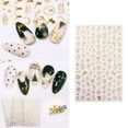 thumbnail image 1 of navideñas con estampado para uñas con , calcomanías para uñas DIY con respaldo , crea una decoración de uña - Mezclado Salvador Arte de uñas pegatinas, 1 of 7
