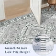 thumbnail image 4 of Findosom 3'x5' Soft Cozy Fluffy Rugs Non Slip Washable Modern Geometric Area Rug High Low Pile Stain Resistant Contemporary Carpet for Living Room Bedroom Dining Room, 4 of 7