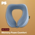 thumbnail image 2 of Popsugar Travel Neck Pillow - U Shaped Lightweight Memory Foam Neck Travel Pillow for Airplane and Car Travels, 2 of 6