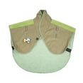 thumbnail image 1 of Parrot Anti Scratch Shoulder Protector Paver Shawl con tobillera para pájaros colgantes y campanas para guacamayos pequeños loros medianos láscecos Verde, 1 of 8