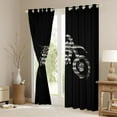 thumbnail image 3 of jejeloiu Extreme Dirt Bike Black Out Curtains,Gray Black Curtains Pack of 2 (42x63 Each) For Boys Kids, 3 of 6