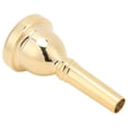 thumbnail image 2 of Trombone Mouthpiece,  Match Trombones Mouth Piece Rustproof Easy Installation Standard Design  For Replacement Gold, 2 of 8