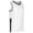 White Black, variant on BBJ32 Icon Men's and Youth Basketball Jersey - White Black