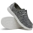 thumbnail image 3 of Hey Dude Wendy Sox 40078-029 Casual Shoes Women's Dark Grey Slip on NR7671 (Gray,9), 3 of 5