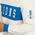 thumbnail image 6 of Men's Darius Rucker Collection by Fanatics  Cream Detroit Lions Colorblock Pullover Sweatshirt, 6 of 6