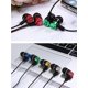 thumbnail image 4 of Auriculares intrauditivos con cableado trenzado universal de 3,5 mm para computadora de teléfono móvil Mp3,11 Feliz Sencillez, 4 of 5