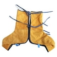 thumbnail image 1 of El Zapato De Soldadura De Cuero De La PU Cubre La Temperatura Alta Para La Soldadura De Los Trabajadores, 1 of 8