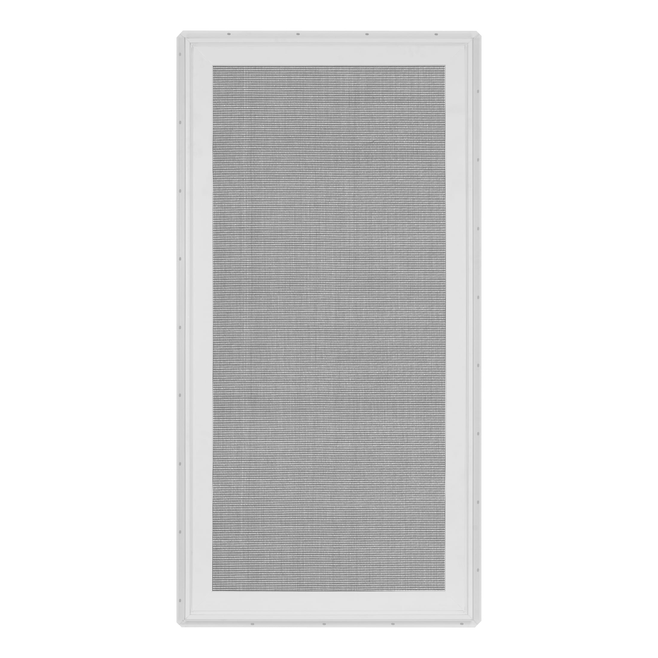 30 in. x 60 in. White Vinyl Double-Pane Insulated Right-Hand Casement Window with Screen