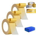 thumbnail image 1 of Ruban Adhésif à Haute Adhérence en Maille Double Face, Ruban Transparent Super Collant et Résistant, Ruban de Guideline, Ruban de Guideline Double Face, pour Murs, Tapis (3 Pcs), 1 of 7