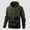 Army Green, variant on Lightweight Hooded Jacket for Men Thin Colorblocking Spring And Fall Casual Breathable Zipper Cardigan Thin Hooded Jackets Outwear Coats Tops Clothing