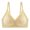 Yellow, variant on Ltctricy Wireless Bras for Women Seamless Lightly Lined Full Coverage Push up Lace Bralettes Comfortable Everyday Bras(Yellow,X-Large)